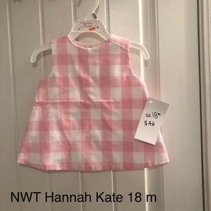 NWT Hannah Kate top 18 months